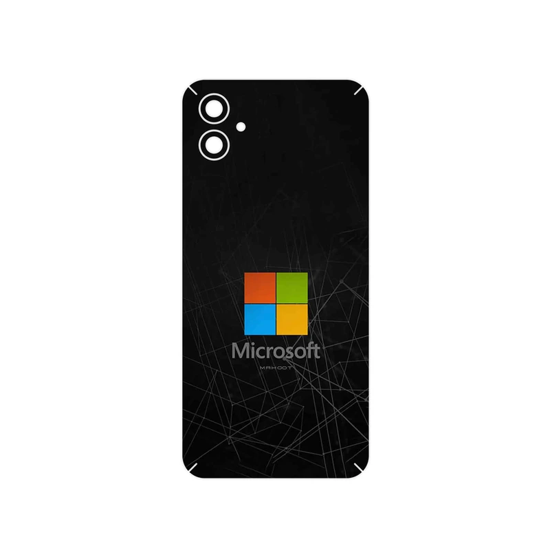 برچسب پوششی ماهوت مدل Microsoft_Logo مناسب برای گوشی موبایل سامسونگ Galaxy F04