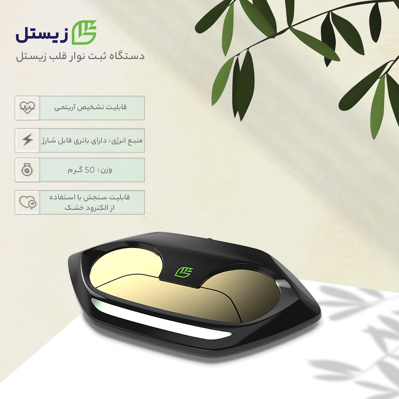 دستگاه نوار قلب خانگی زیستل مدل N-PEC1 New