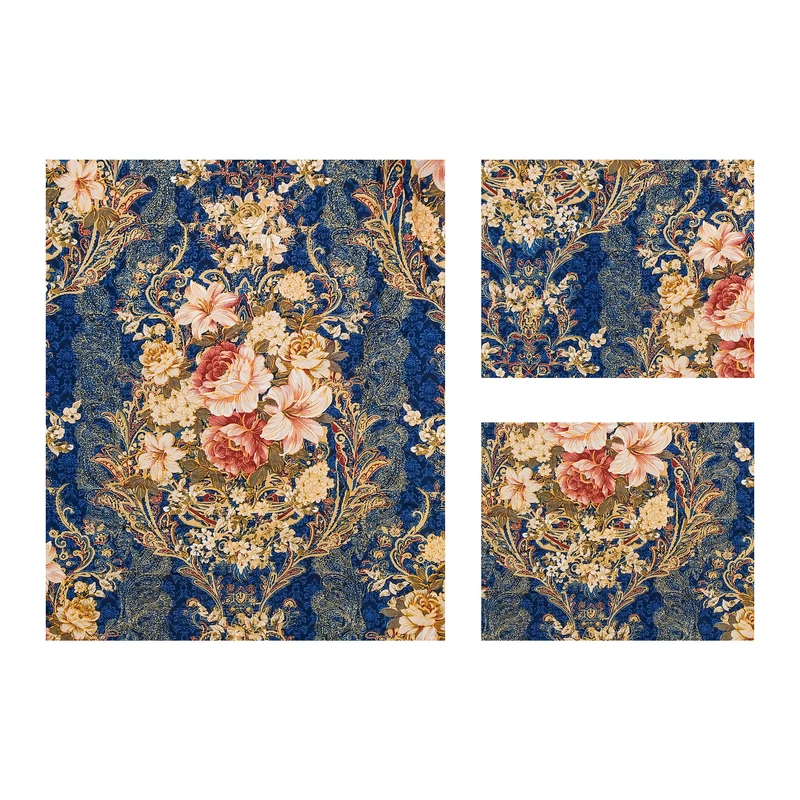 سرویس ملحفه آدنو مدل افشان کد CH58 دو نفره 3 تکه