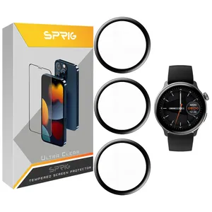 محافظ صفحه نمایش نانو اسپریگ مدل SPG مناسب برای ساعت هوشمند شیائومی Mibro Lite 2 بسته سه عددی
