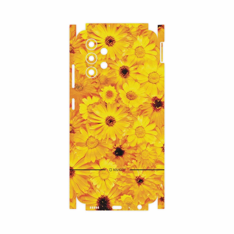 برچسب پوششی ماهوت مدل Yellow-Flower-FullSkin مناسب برای گوشی موبایل سامسونگ Galaxy A32 4G