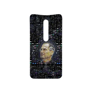 MAHOOT Collage of Steve Jobs 2 Cover Sticker for Motorola Moto X Style