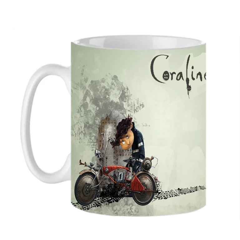 ماگ طرح شخصیت اضافی کورالاین coraline کد 432