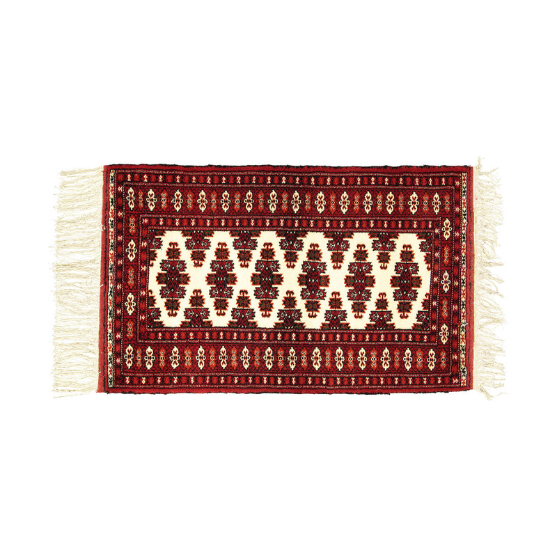 فرش دستباف یک متری طرح ترکمن کد STD-017