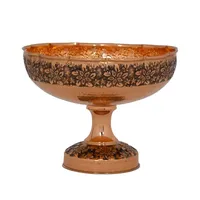 آجیل خوری مسی مدل رز گل زنجان کد za75954800