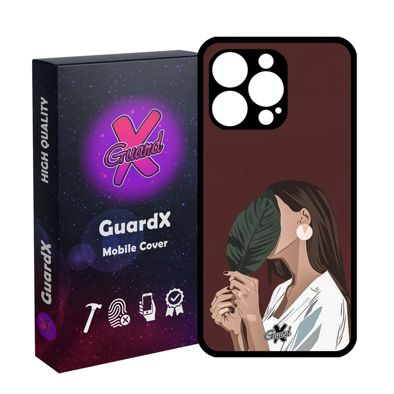 کاور گارد ایکس طرح دختر مدل Glass10476 مناسب برای گوشی موبایل اپل iPhone 13 Pro