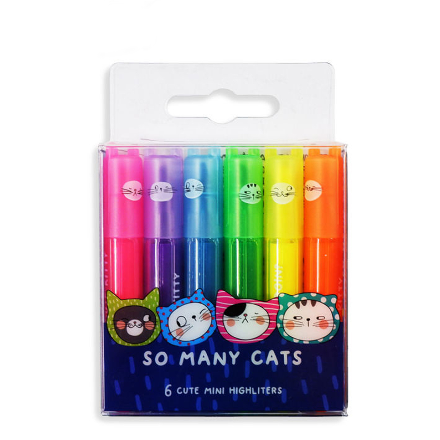 ماژیک علامت گذار ام اند جی مدل معطر SO MANY CATS بسته 6 عددی