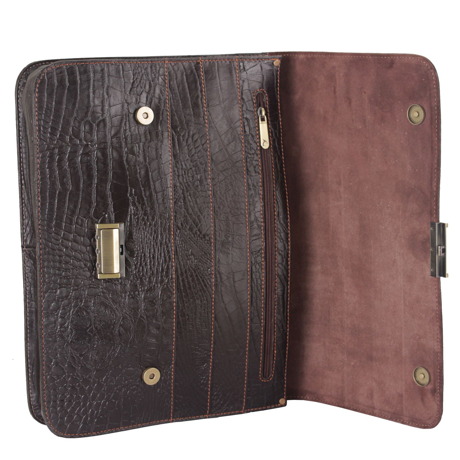 کیف اداری چرم بارز مدل DF29.1KO -  - 14