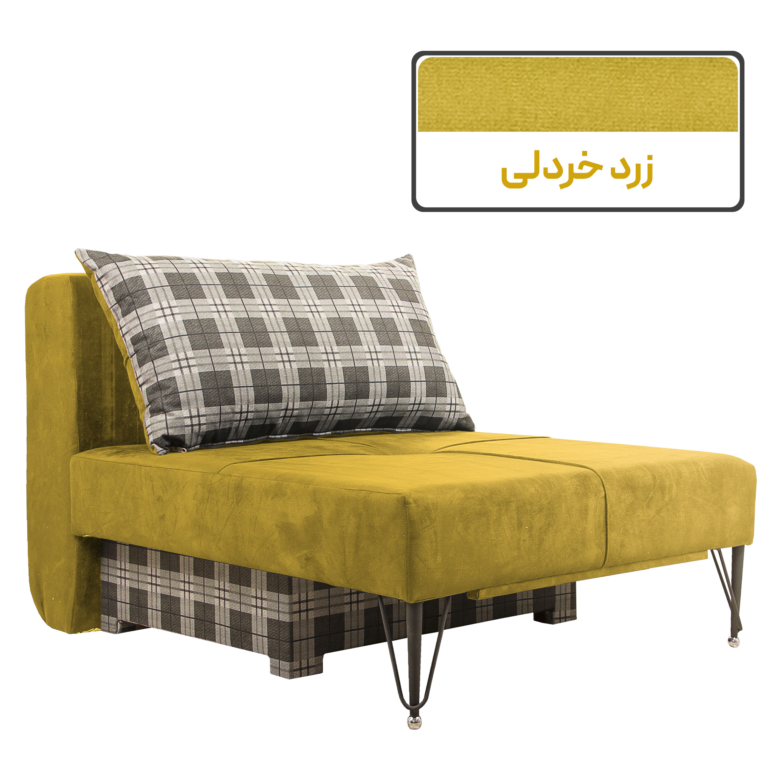 مبل تختخواب شو 1 نفره مدل آرنگ متیوس 2