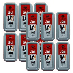 واکس ابری براق کننده کفش مرمر مدل Mega بسته 12 عددی