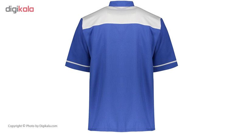 روپوش آشپزی سبلان کد 01 آبی سفید