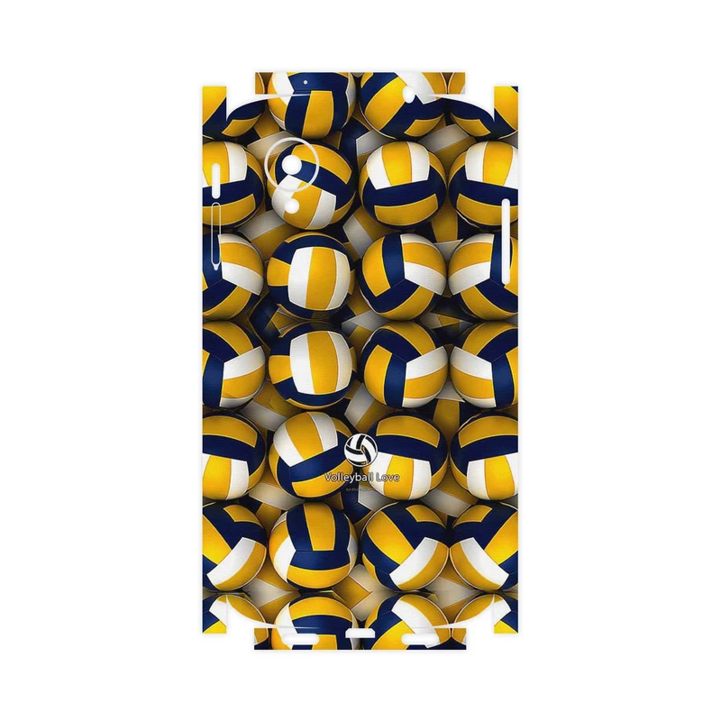برچسب پوششی ماهوت مدل Volleyball-FullSkin مناسب برای گوشی موبایل گوگل Nexus 5