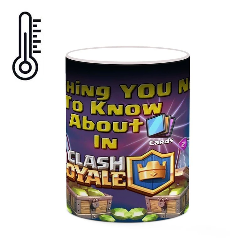 ماگ حرارتی کاکتی مدل بازی کلش رویال Clash Royale کد mgh28021