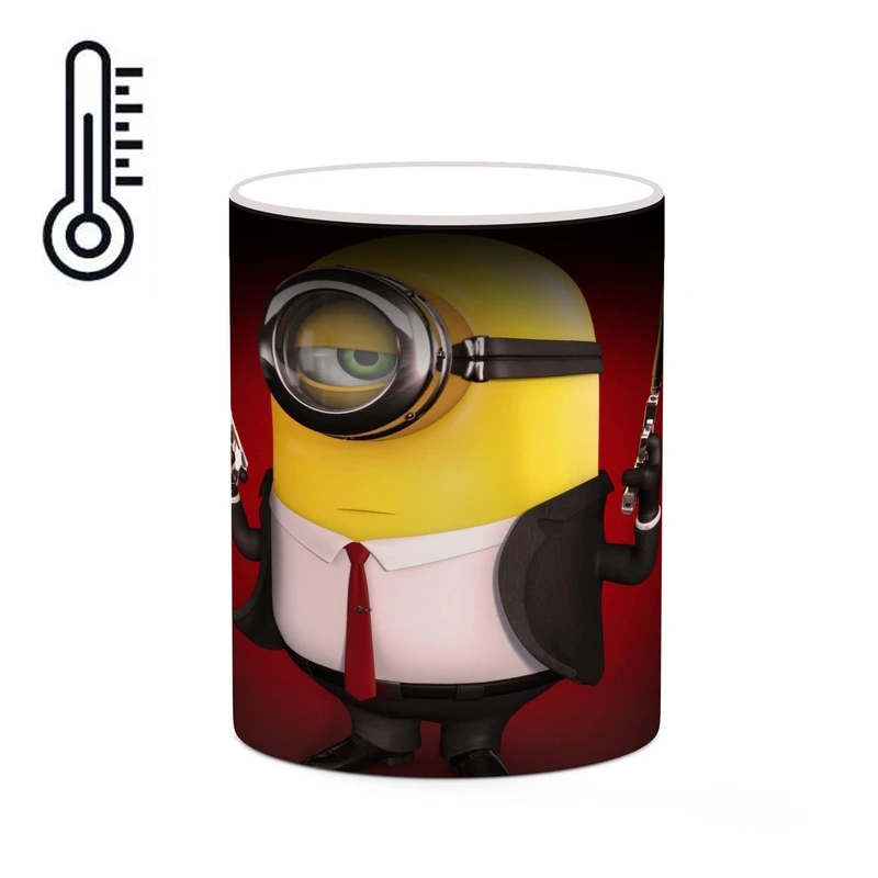 ماگ حرارتی کاکتی طرح minion مینیون مدل mgh42801
