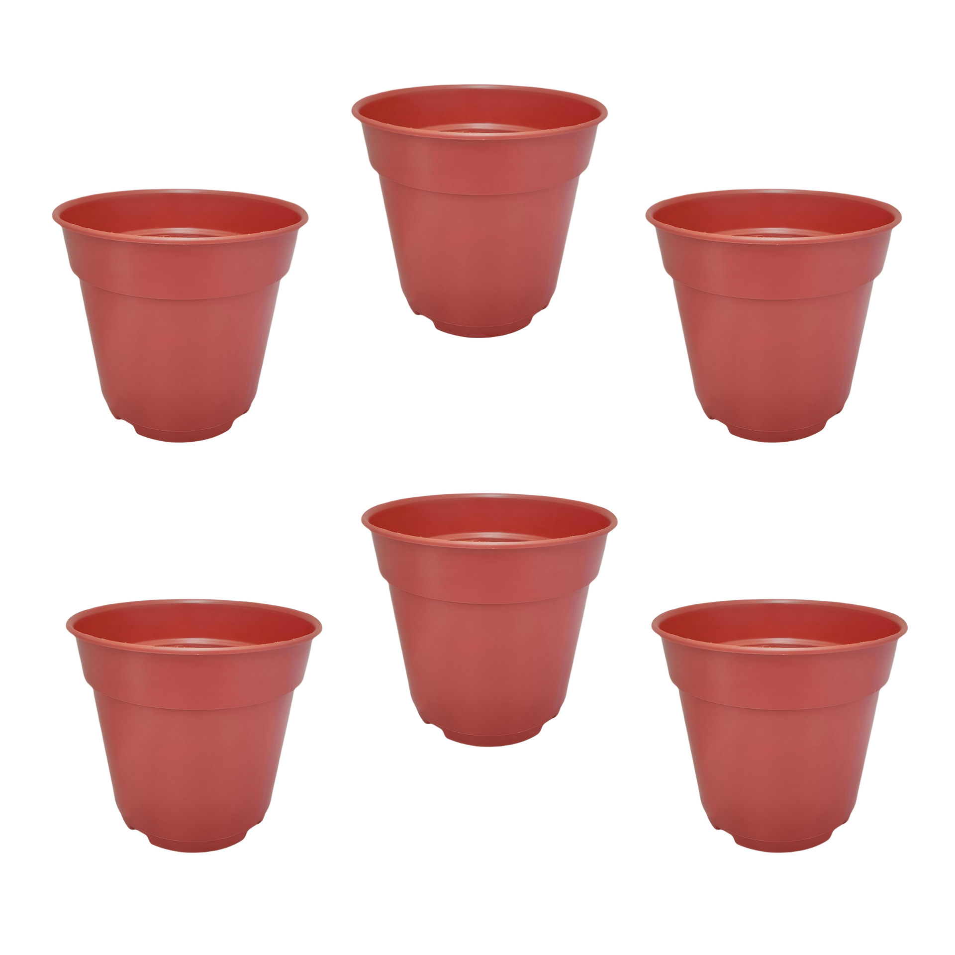 گلدان مدل کشاورزی کد MJH_07_S20 مجموعه 6 عددی