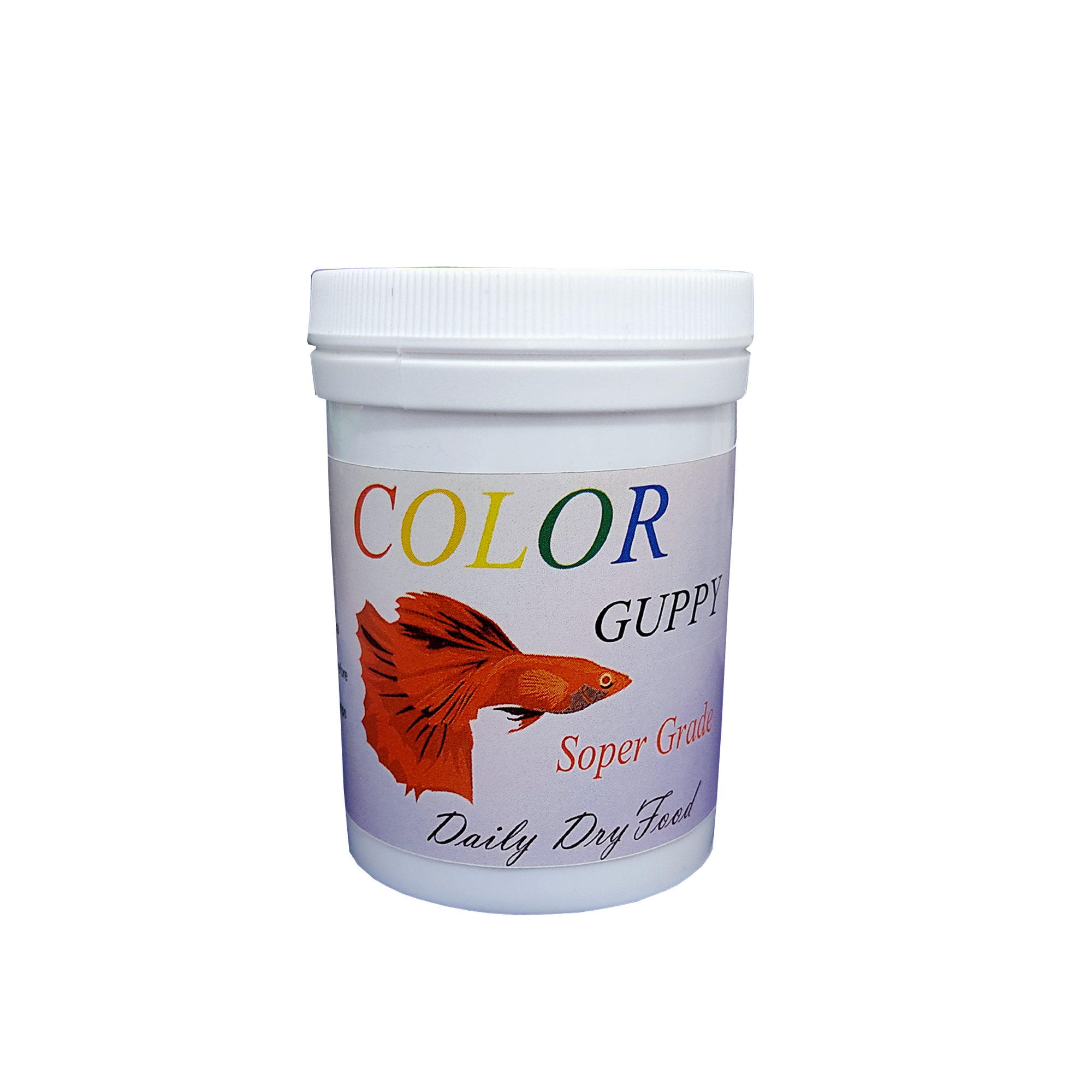 غذای ماهی گوپی مدل Color وزن 150 گرم