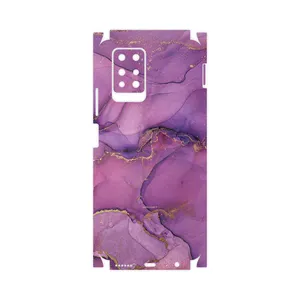 MAHOOT Purple Marble-FullSkin Cover Sticker for Infinix Note 10 Pro