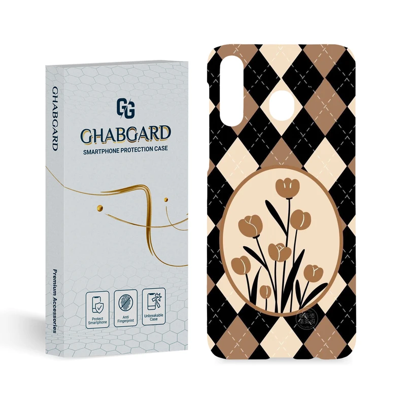 کاور قاب گارد طرح گل مناسب برای گوشی موبایل سامسونگ Galaxy M30