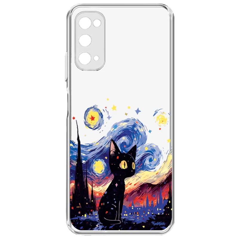 کاور طرح Black Cat مناسب برای گوشی موبایل سامسونگ Galaxy S20 Fe  