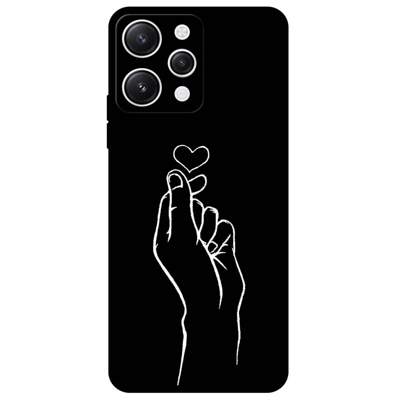 کاور مگافون طرح قلب مدل 7769 مناسب برای گوشی موبایل شیائومی Redmi 12 4G