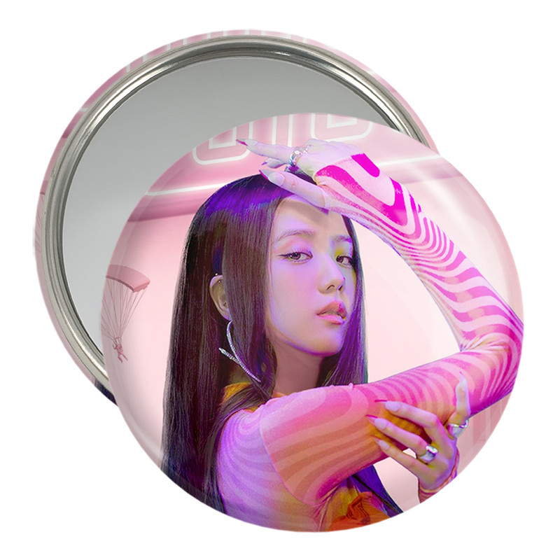 آینه جیبی خندالو مدل گروه بلک پینک Black Pink کد 14589 آینه جیبی خندالو مدل گروه بلک پینک Black Pink کد 14589