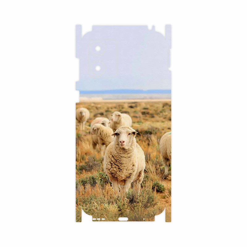 برچسب پوششی ماهوت مدل Sheep-FullSkin مناسب برای گوشی موبایل موتورولا Moto E13