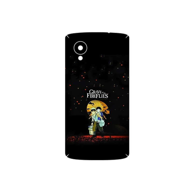 برچسب پوششی ماهوت مدل Grave of the Fireflies مناسب برای گوشی موبایل گوگل Nexus 5