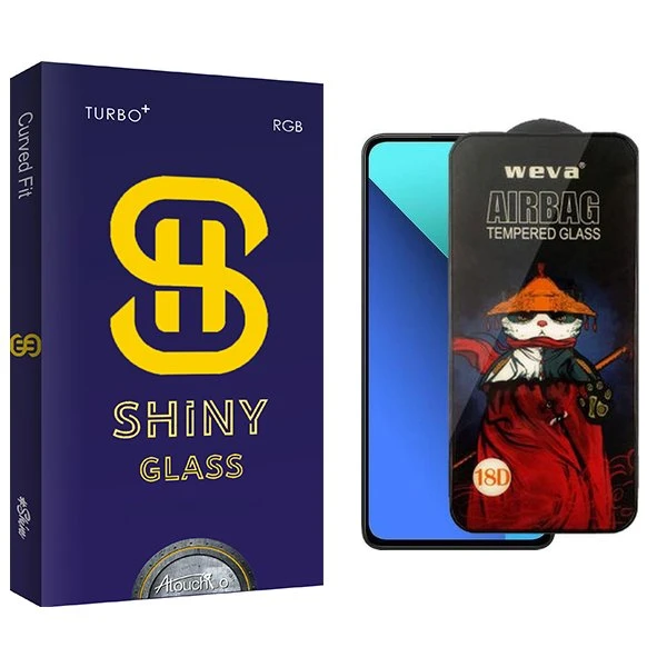 محافظ صفحه نمایش آتوچبو مدل Shiny Airbag مناسب برای گوشی موبایل شیائومی Redmi Note 13 pro 5G