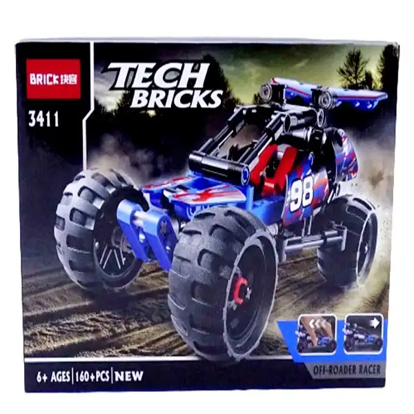 ساختنی بریک مدل TECH BRICKS کد 3411