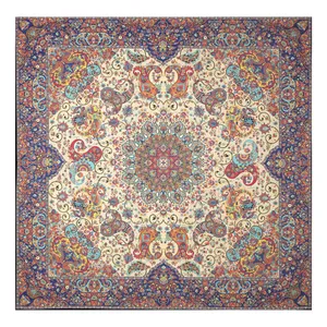 رومیزی ترمه رضایی یزد طرح هشت بهشت کد 2105110417000