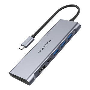 نقد و بررسی هاب 7 پورت USB-C لنشن مدل C36B-HCR توسط خریداران