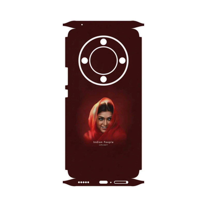 برچسب پوششی ماهوت مدل Portrait of an Indian Woman-FullSkin مناسب برای گوشی موبایل آنر X9b