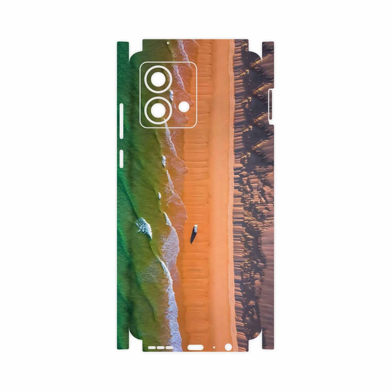 برچسب پوششی ماهوت مدل Beach and Green Sea-FullSkin مناسب برای گوشی موبایل موتورولا Moto G84