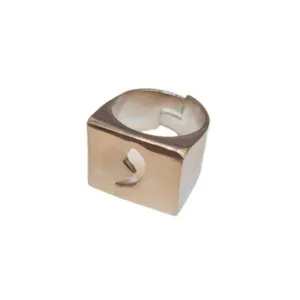 انگشتر زنانه مدل حروف فارسی د