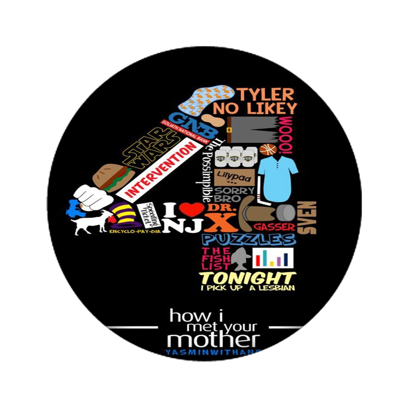مگنت مدل How I Met Your Mother کد 2413