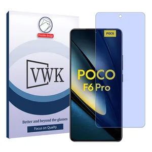 VWK Tough model anti-blue screen protector suitable for Xiaomi Poco F6 Pro mobile phone