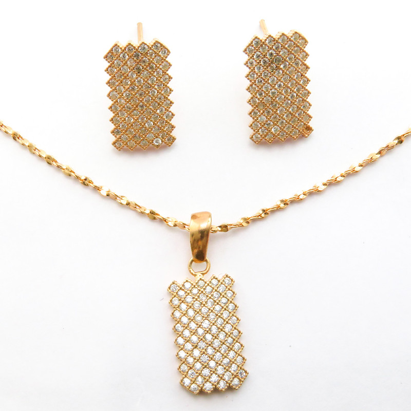 نیم ست نقره زنانه کد AV053-2 نیم ست نقره زنانه کد AV053-2