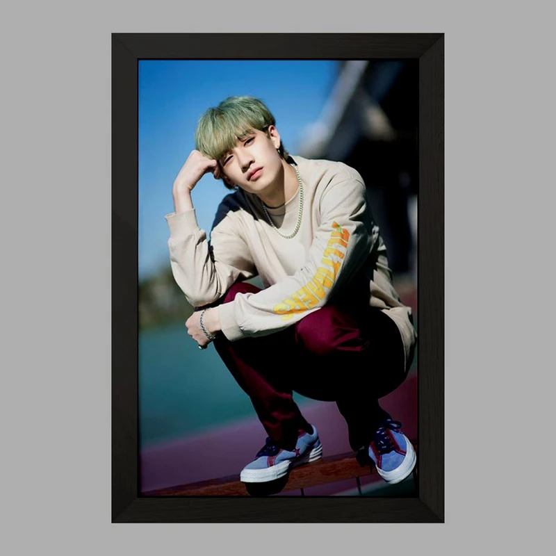 تابلو خندالو مدل بنگ چان گروه استری کیدز Stray Kids  کد 11852