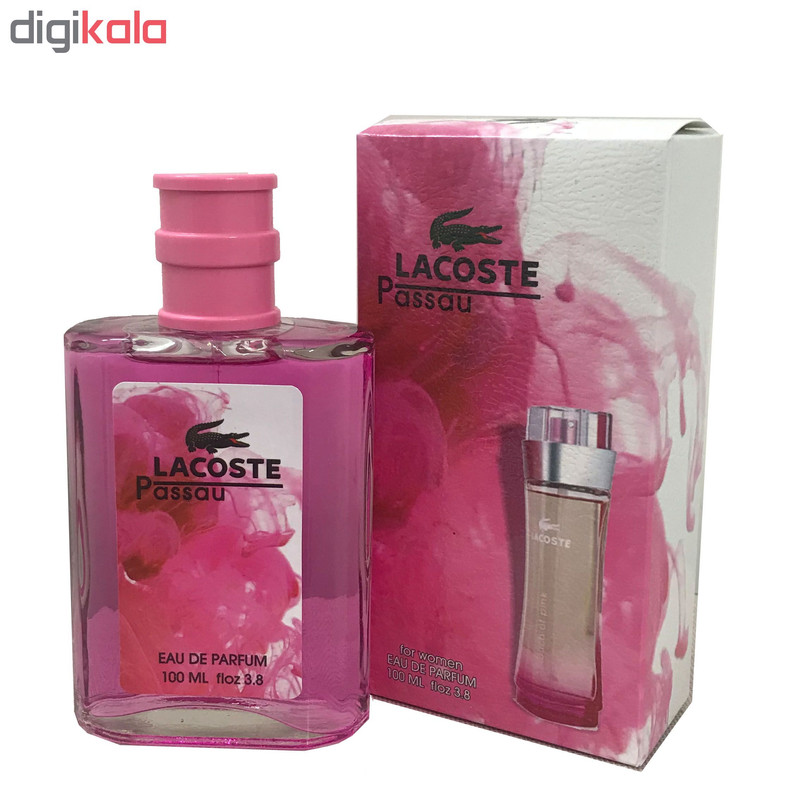 ادو پرفیوم زنانه پاسائو مدل Lacoste Touch Of Pink حجم 100 میلی لیتر