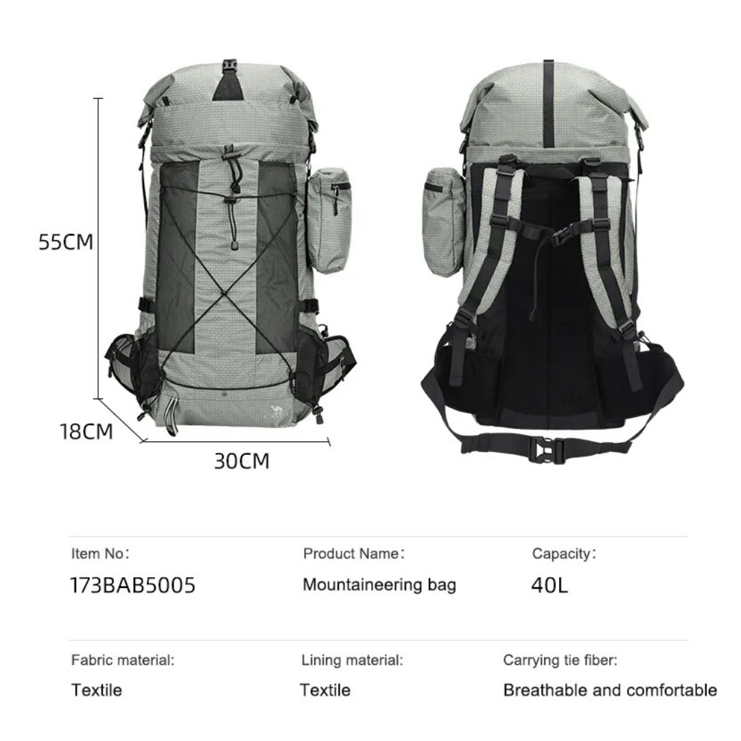 کوله پشتی کوهنوردی 10+40 لیتری کمل مدل B5005