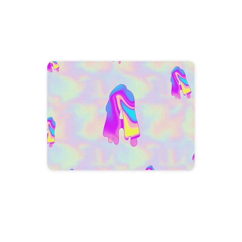 ماوس پد ترمه طراحان ایده مدل حرف A هولوگرامی کد cfp2977