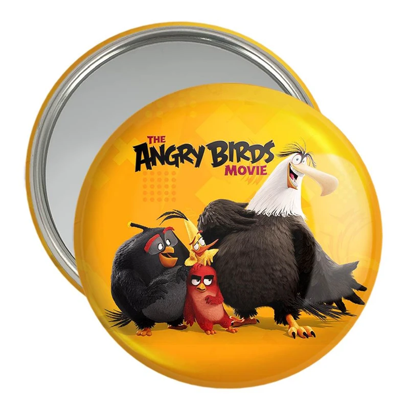 آینه جیبی خندالو مدل پرندگان خشمگین Angry Birds  کد 13861