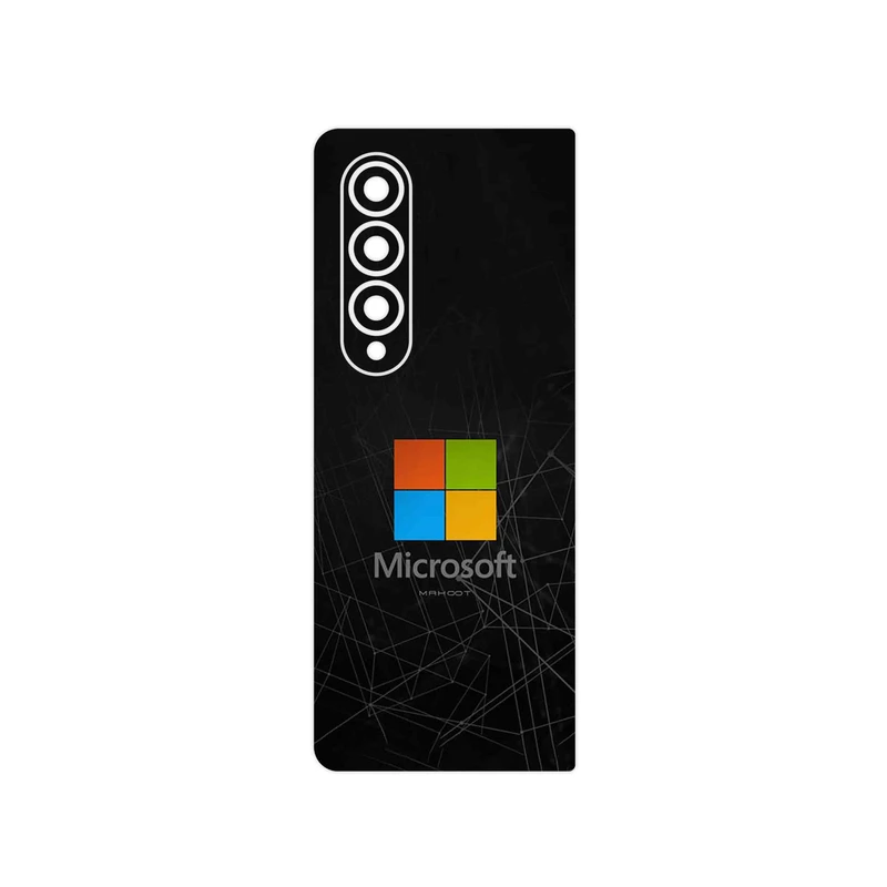 برچسب پوششی ماهوت مدل Microsoft_Logo مناسب برای گوشی موبایل سامسونگ Galaxy Z Fold4