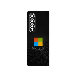 MAHOOT Microsoft_Logo Cover Sticker for Samsung Galaxy Z Fold4
