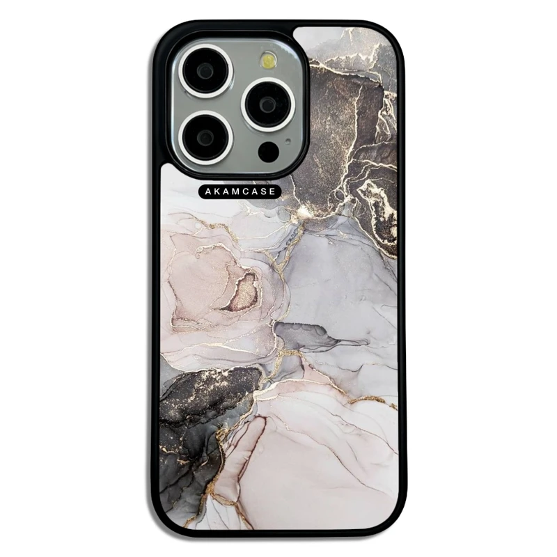 کاور آکام مدل AMC-WA15PRO-MARBLE-18 مناسب برای گوشی موبایل اپل iPhone 15 Pro