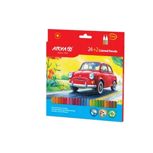 مداد رنگی 2+24 رنگ آریا مدل 3017