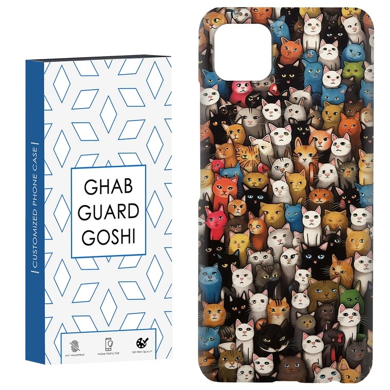 کاور قاب گارد گوشی طرح گربه کد Dimo-293 مناسب برای گوشی موبایل سامسونگ  GALAXY A22 5G