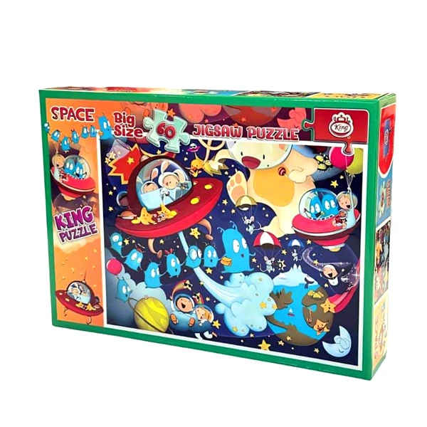 پازل 60 تکه کینگ مدل فضا