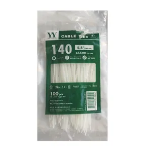 بست کمربندی وای وای مدل 14 سانتیمتری کد YY/140*2.5 بسته صد عددی