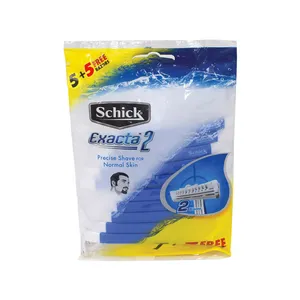 خودتراش مردانه شیک مدل Exacta2 Normal بسته 10 عددی